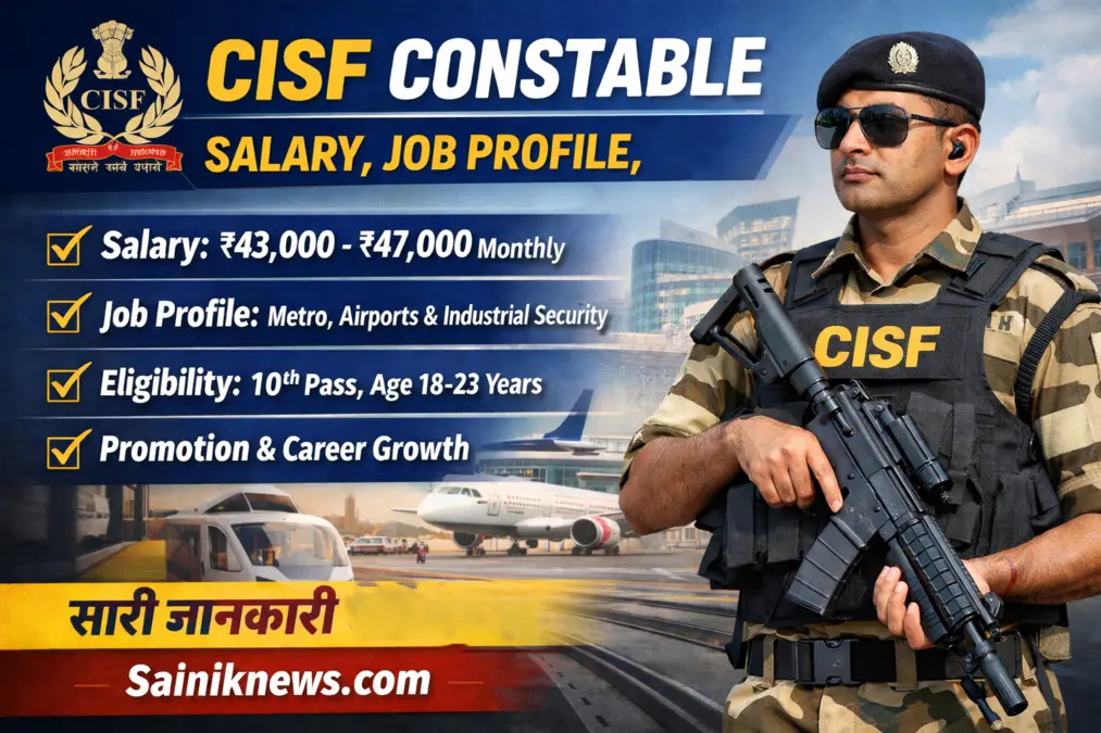 CISF Constable Salary, Job Profile, and Eligibility Criteria