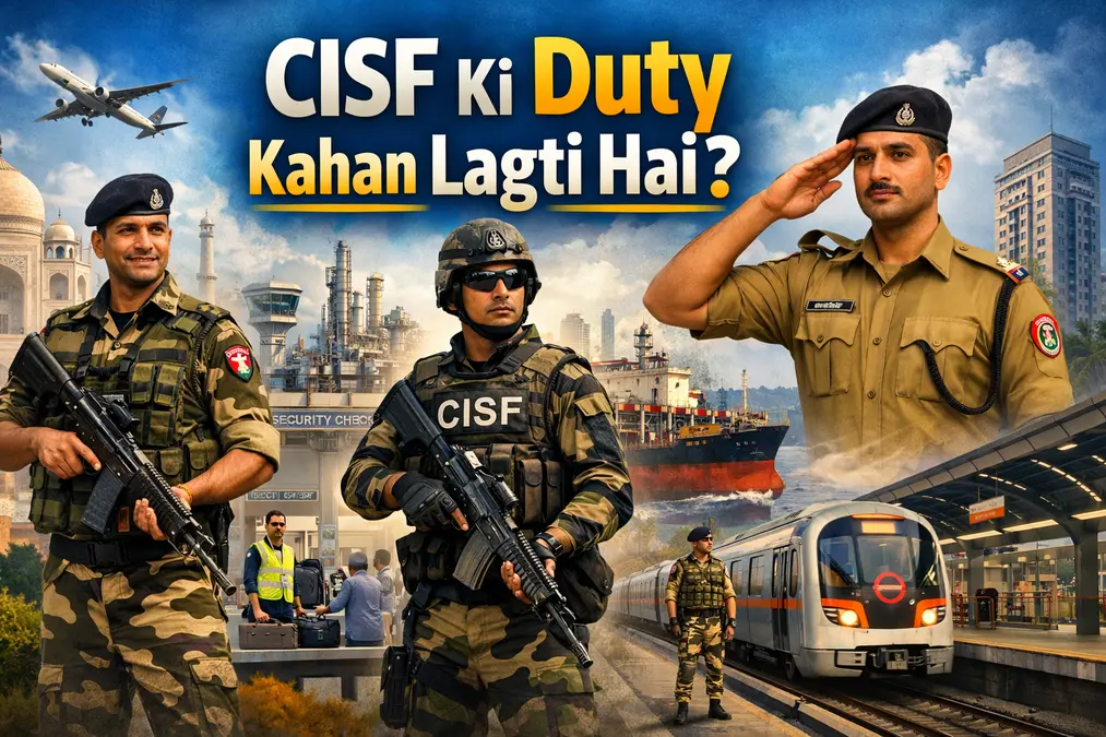 CISF Ki Duty Kahan Lagti Hai